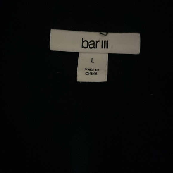 Bar III Ruffle Shoulder Blouse - Picture 6 of 8